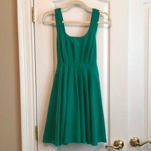 Green Mini Dress